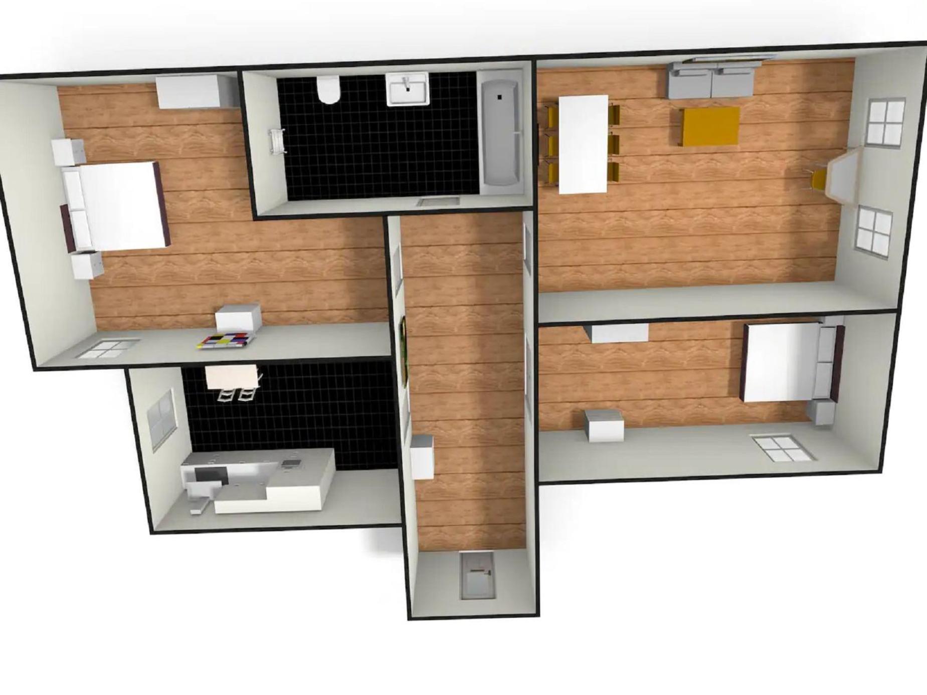 Central City Apartments Берлин Экстерьер фото